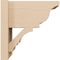 Ekena Millwork 7 1/2-in W x 12-in D x 12-in H Balboa Trad Rough Cedar Woodgrain TimberThane Outlooker, Primed Tan OUTUR075X12X12BOA04RCPR - alternate 5